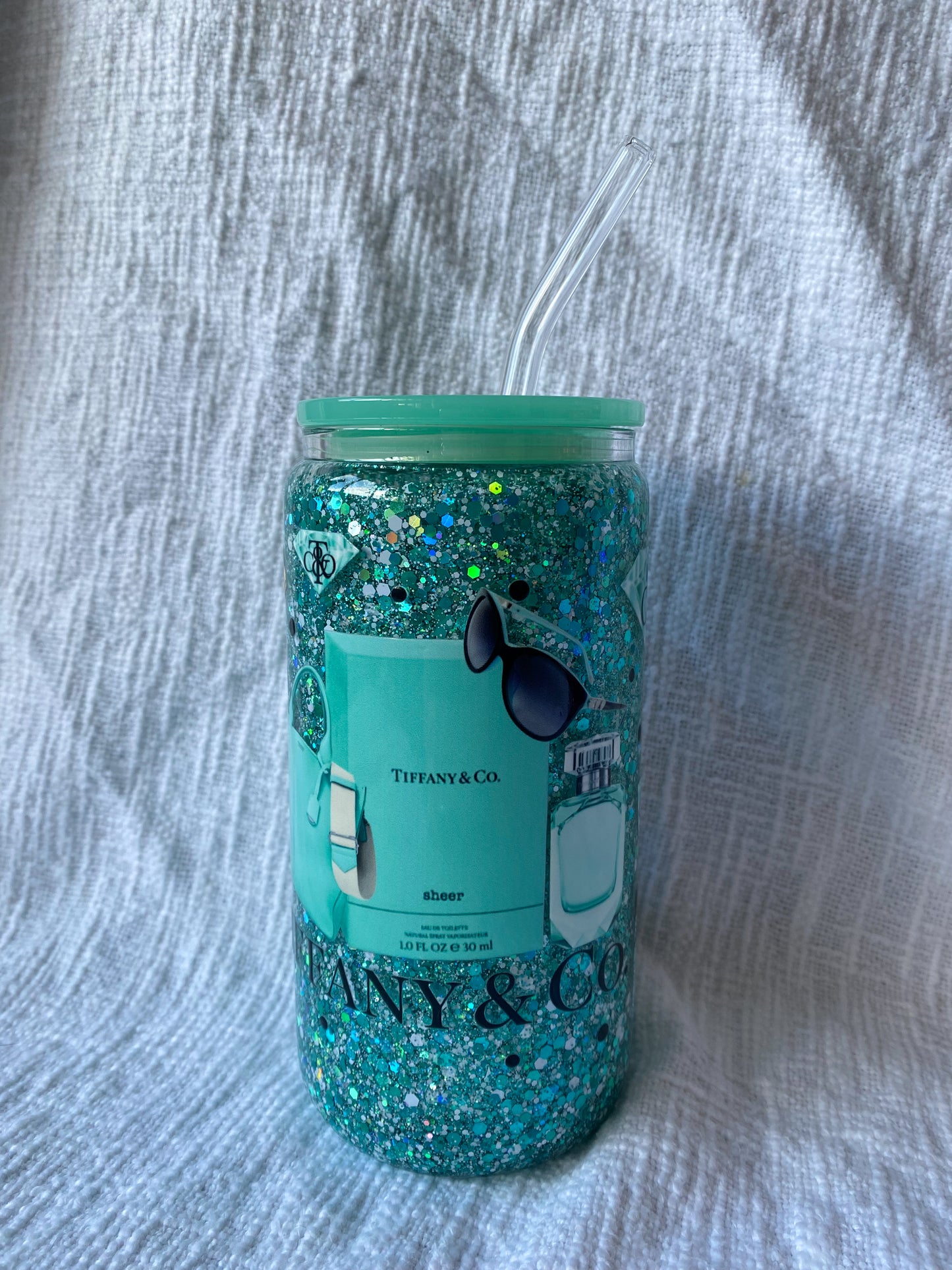Tiffany Snow Globe glass