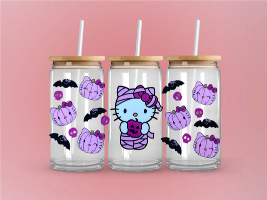 Hello Kitty Libbey Glass