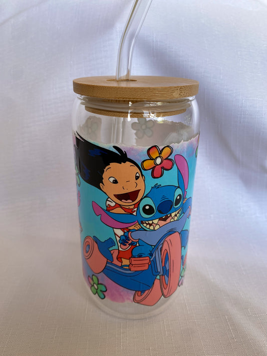 Lilo and stitch Libbey Glass