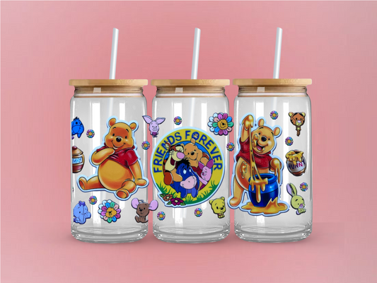 Winnie the Pooh Glass