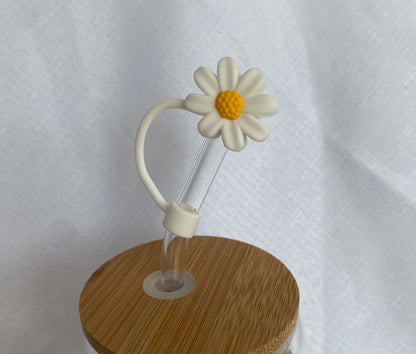 Flower Straw Toppers