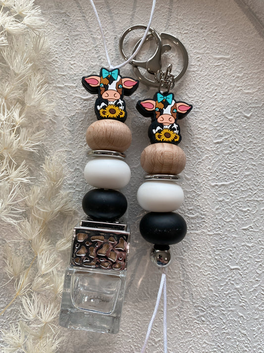 Betsy The Cow Car Diffuser/Keychain