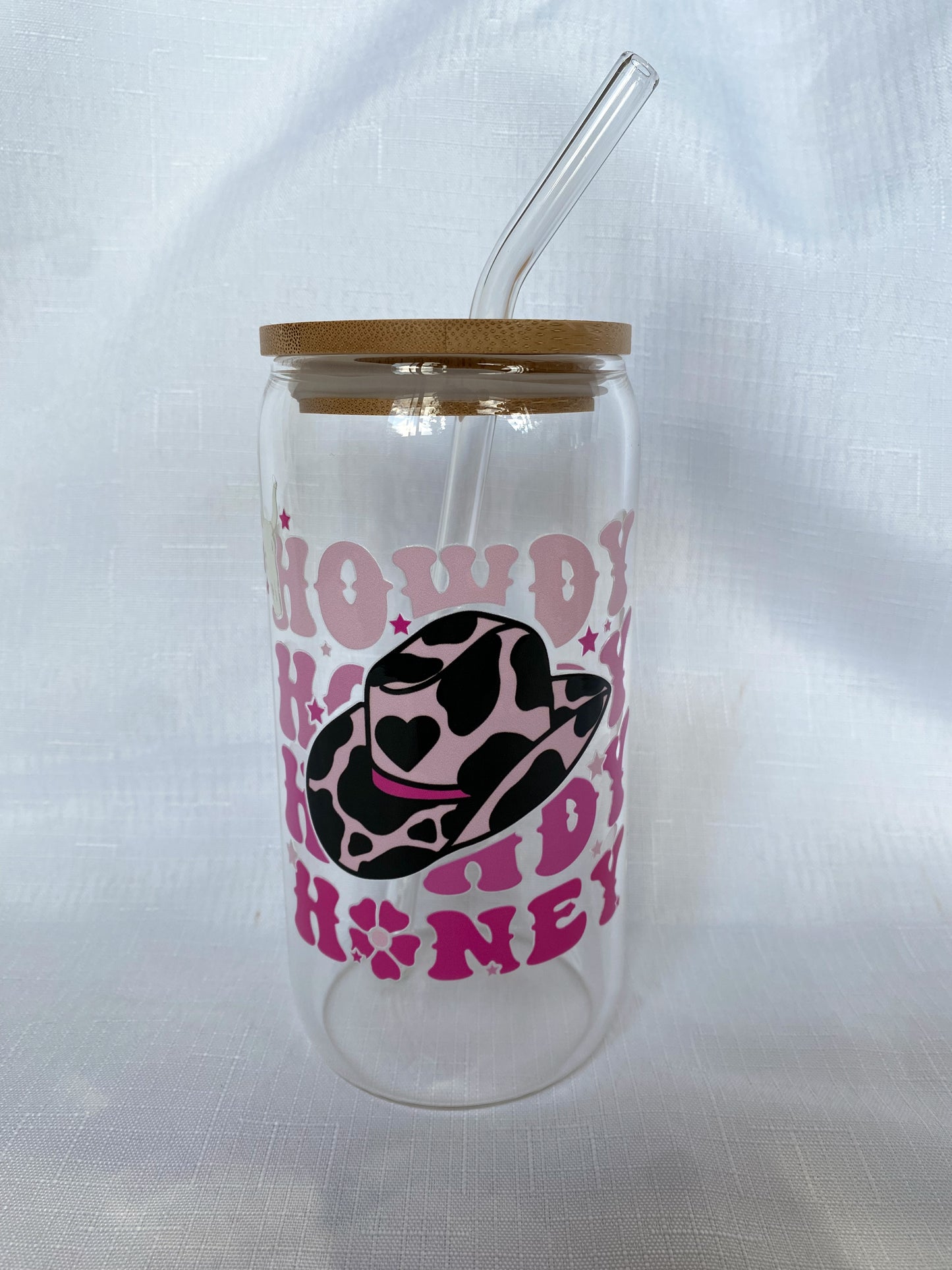 Howdy honey Libbey Glass