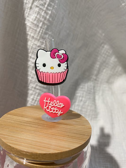 Hello Kitty Straw Toppers