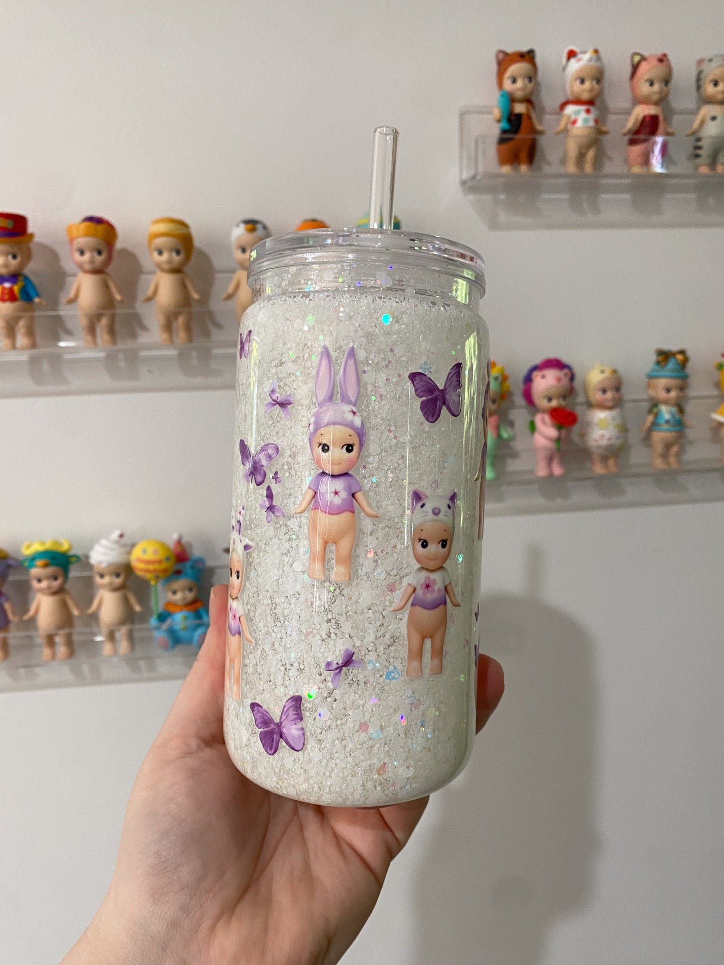 Sonny Angel Snow Globe Tumbler