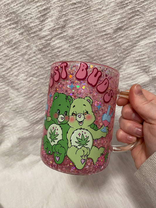 Best Buds Snow Globe Mug