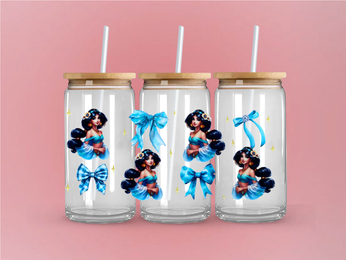 Princess Jasmine Libbey Glass