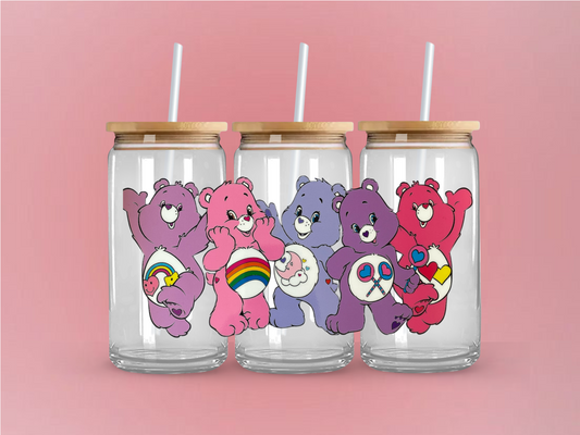 Care Bear Libbey Glass