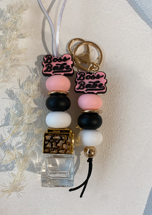 Boss babe Car Diffuser/Keychain