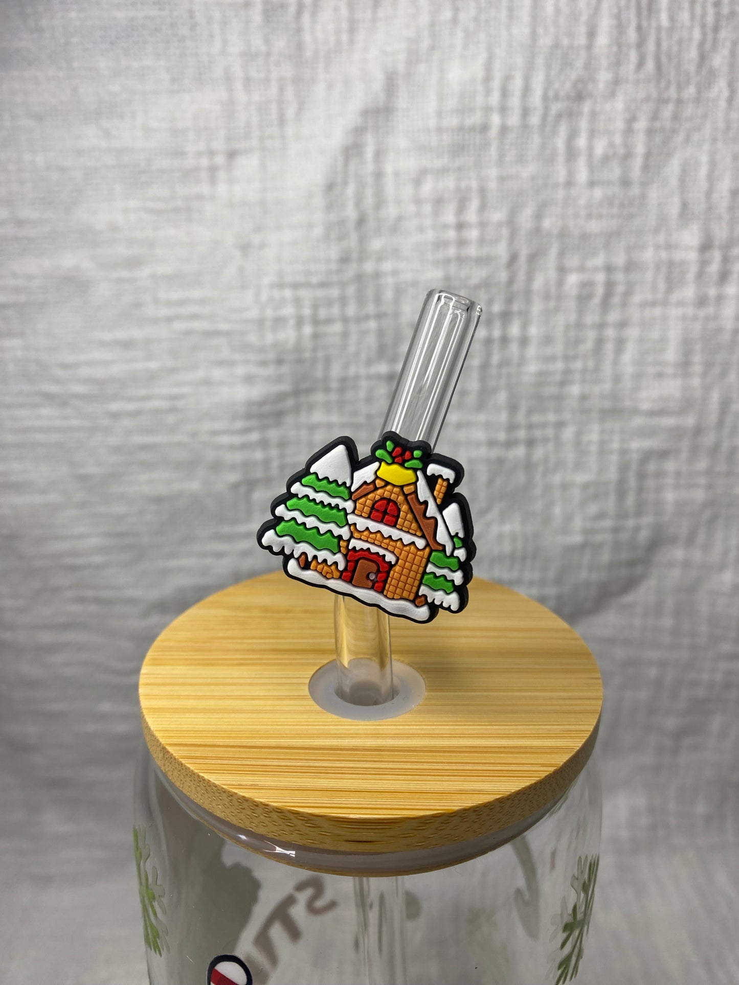 Mystery Christmas Straw Topper