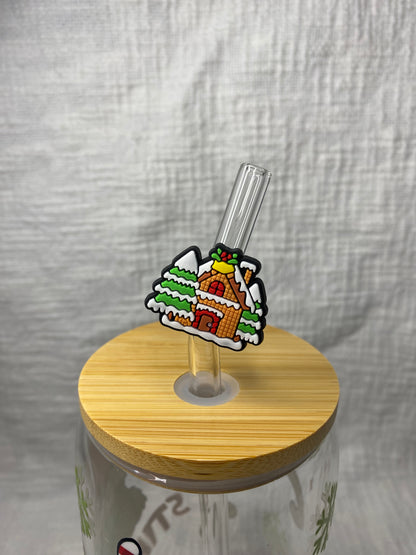 Mystery Christmas Straw Topper