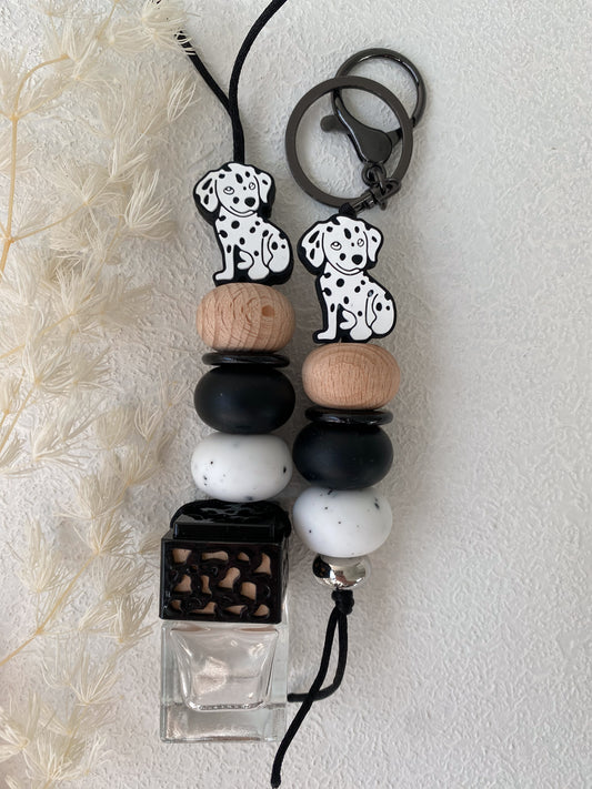 Debbie Dalmatian Car Diffuser/Keychain