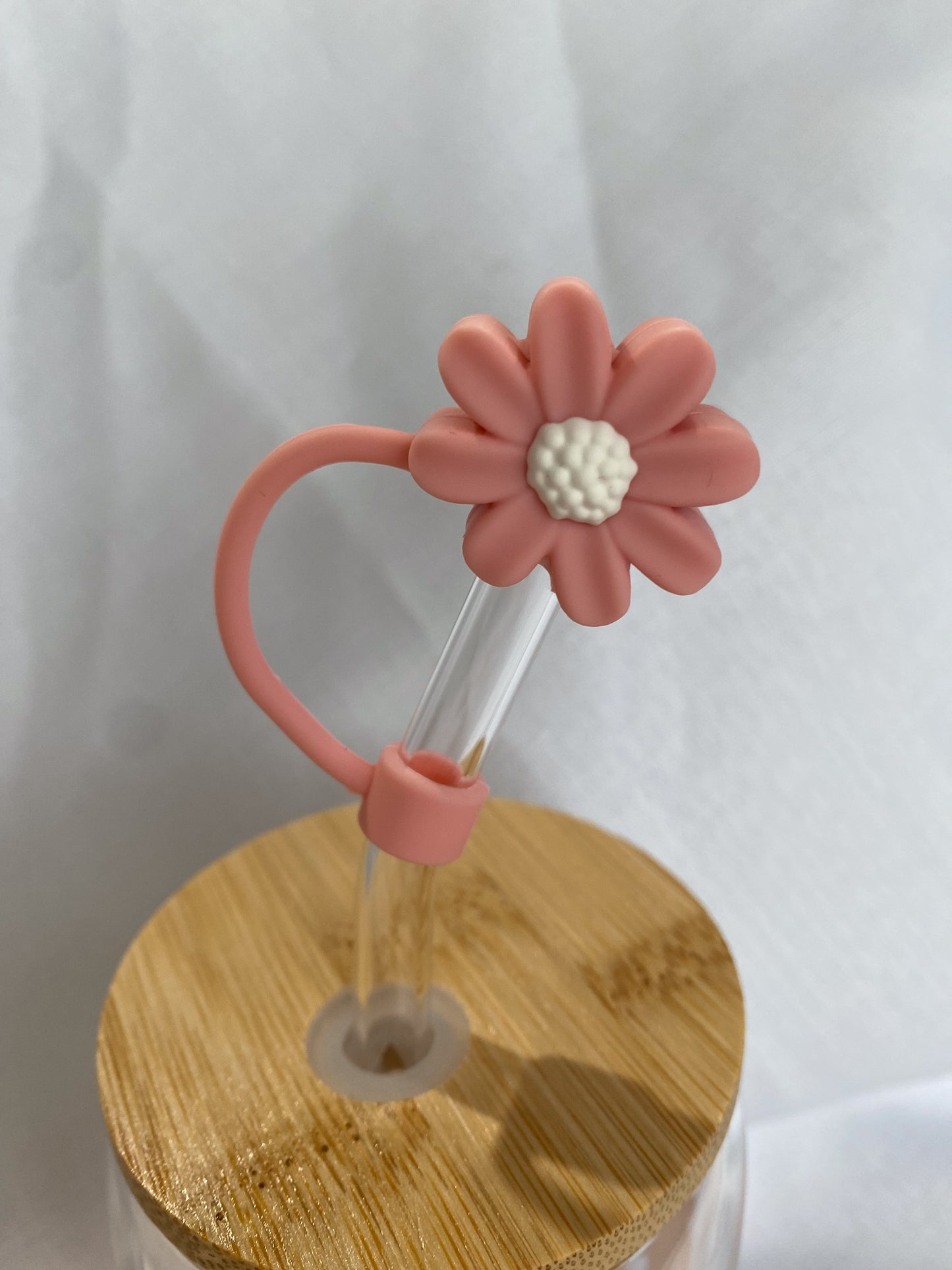 Flower Straw Toppers