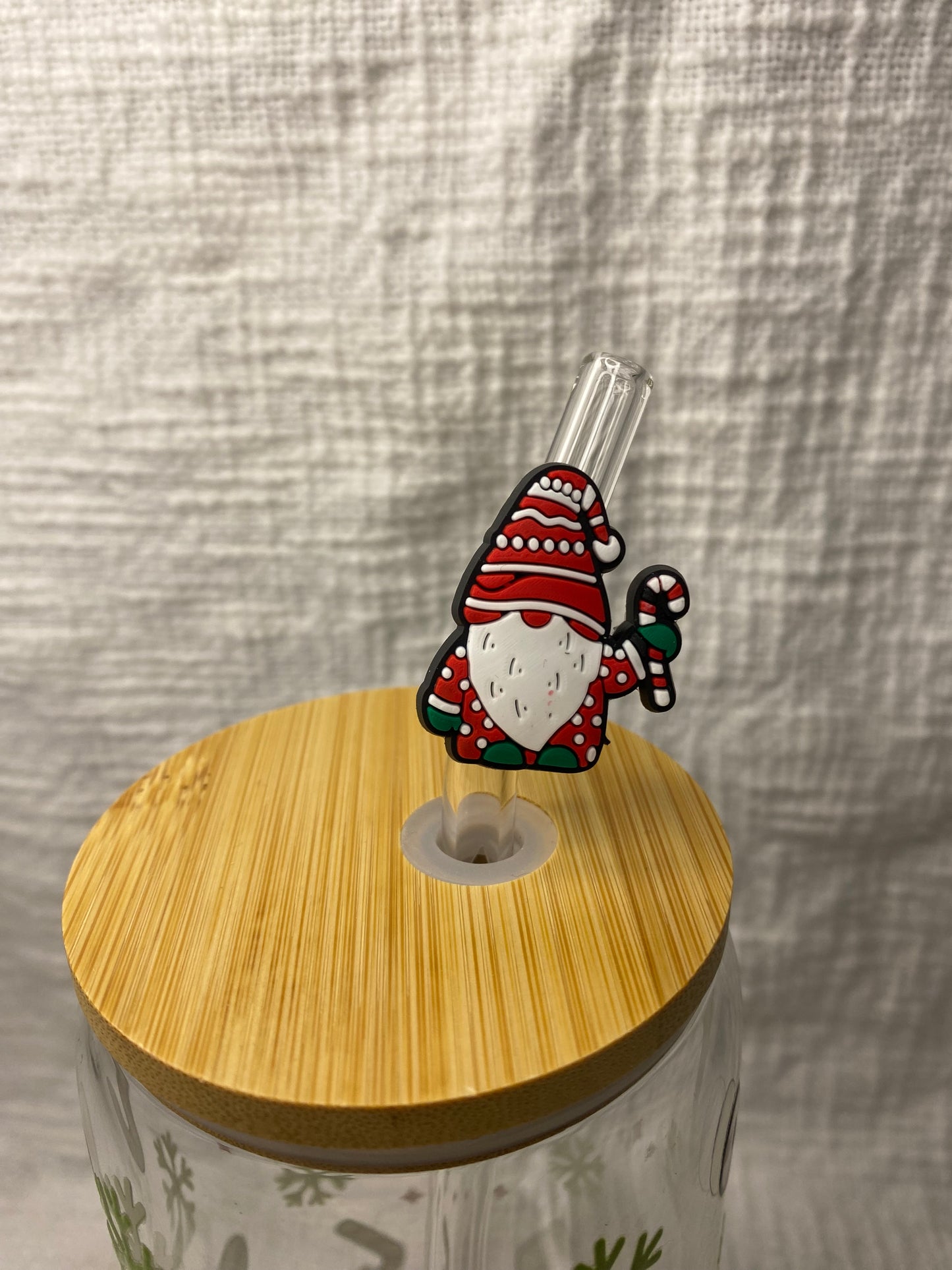 Mystery Christmas Straw Topper