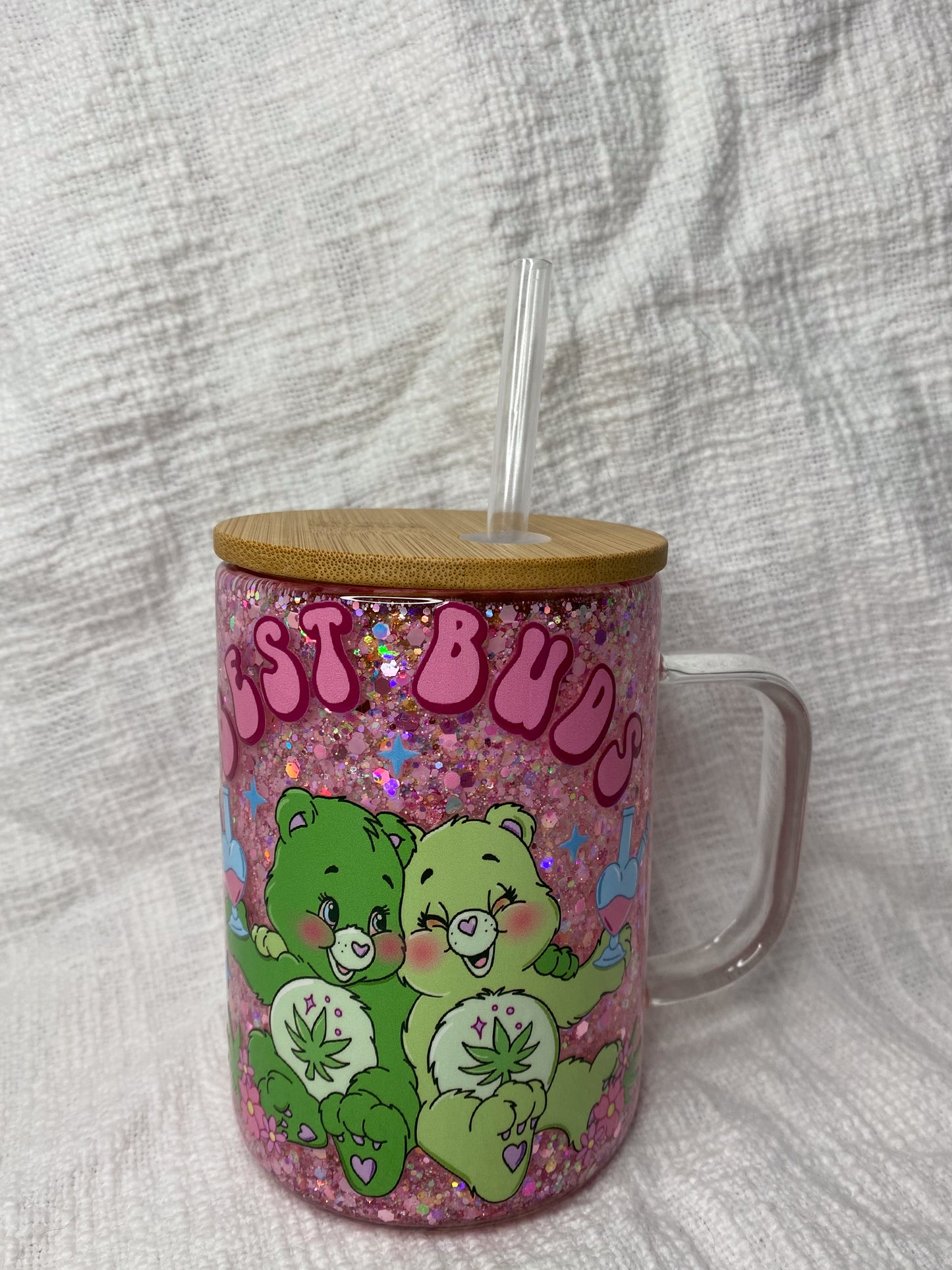 Best Buds Snow Globe Mug