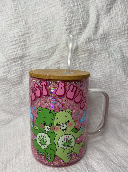 Best Buds Snow Globe Mug