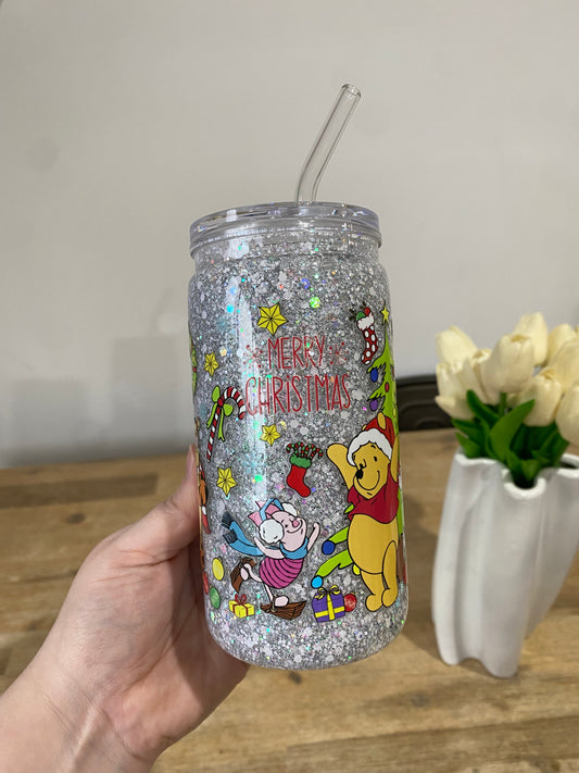 Christmas Snow Globe Tumbler