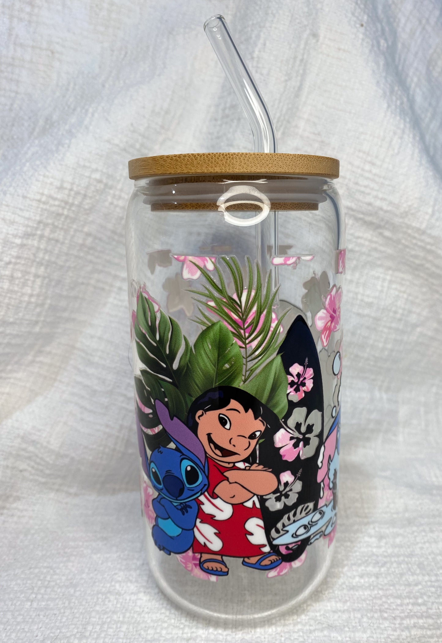 Lilo and stitch Libbey Glass