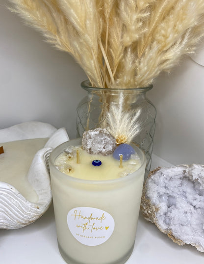 Crystal Infused Candles