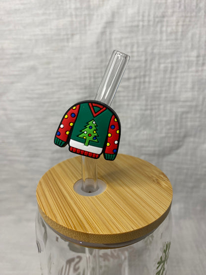 Mystery Christmas Straw Topper