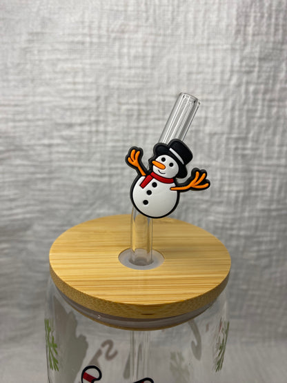 Mystery Christmas Straw Topper