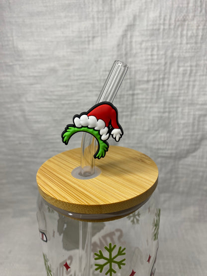 Mystery Christmas Straw Topper