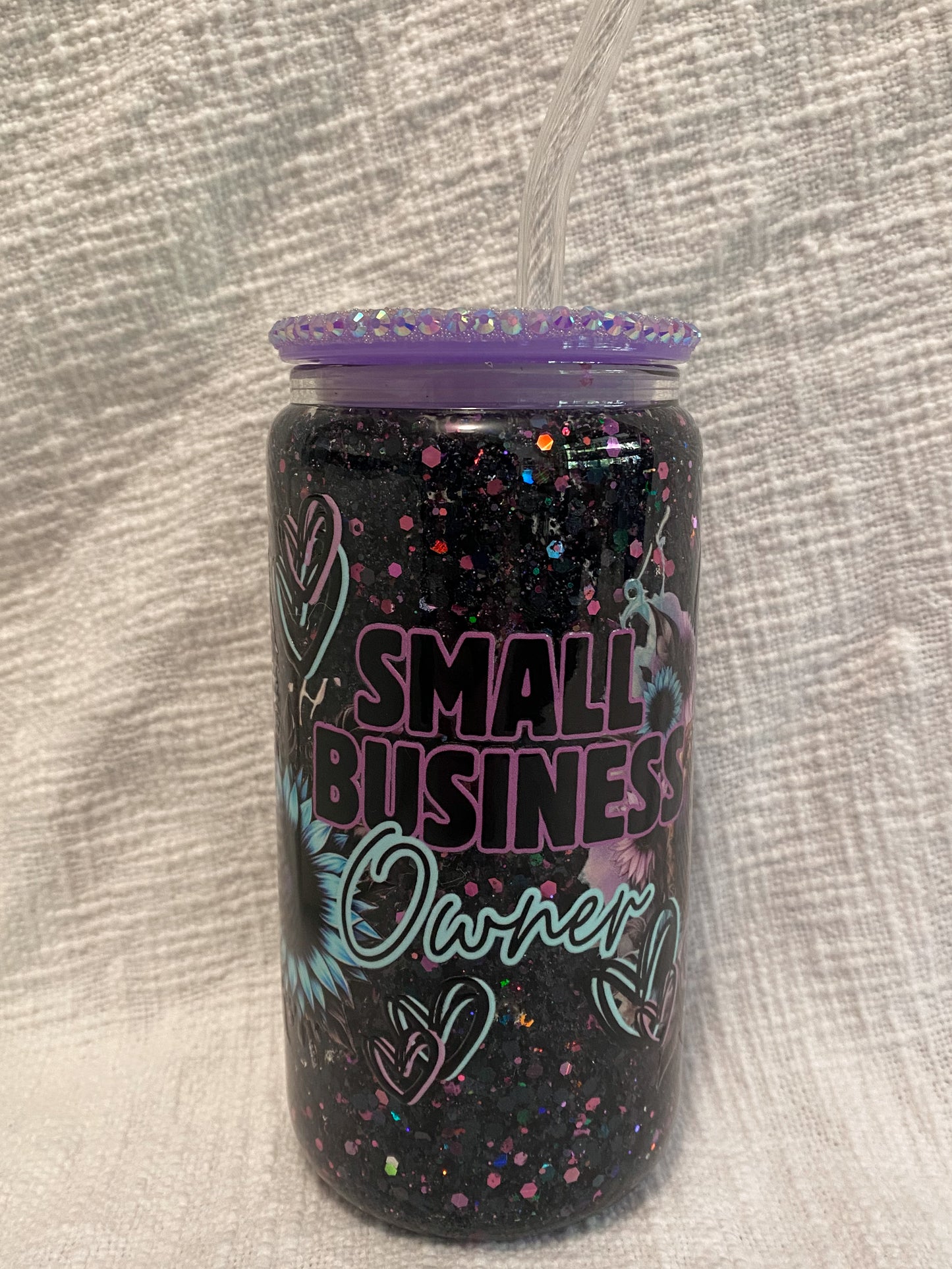 Small Biz Snow Globe glass